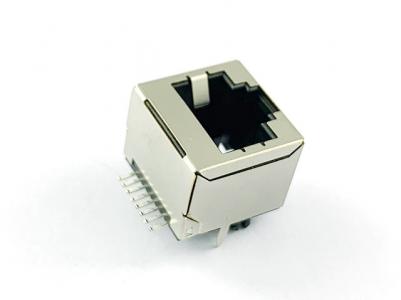 RJ45-8P8C SMD Jack Vertical,with Shell